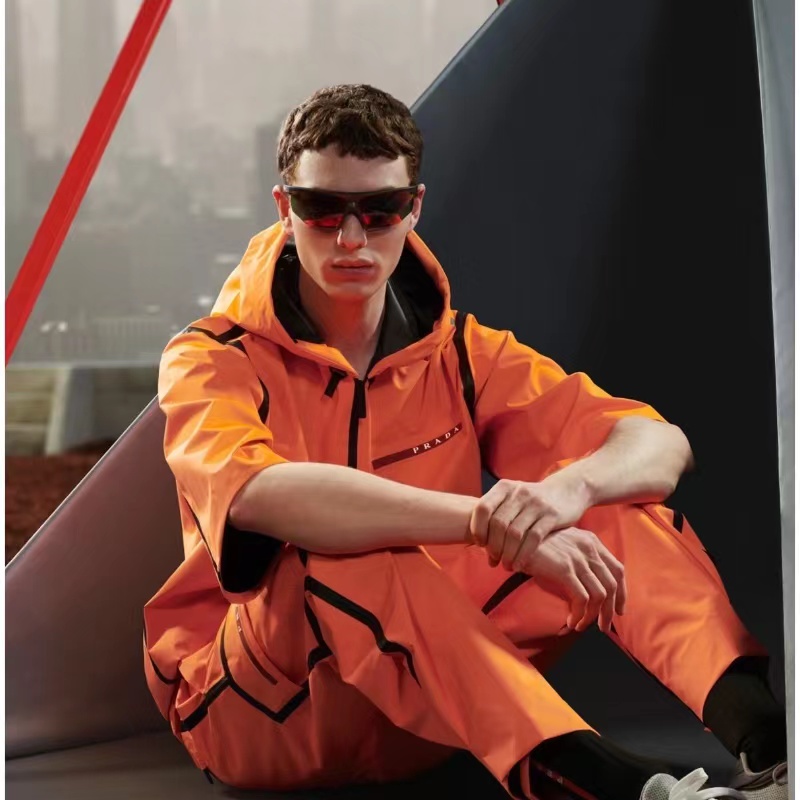 Ropa de fibra prada/technology/fluorescent Color Warning/readymade Clothing